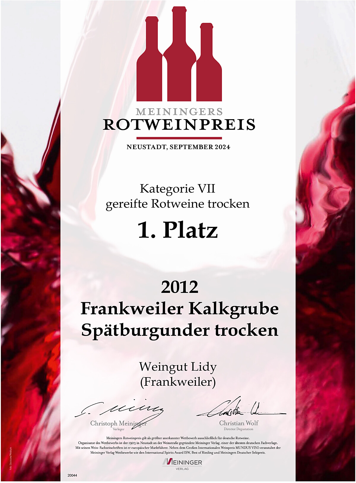 Bild | © Weinmanufaktur Lidy GbR