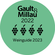 Bild-Auszeichnung: Vier Trauben im Gault&Millau Weinguide